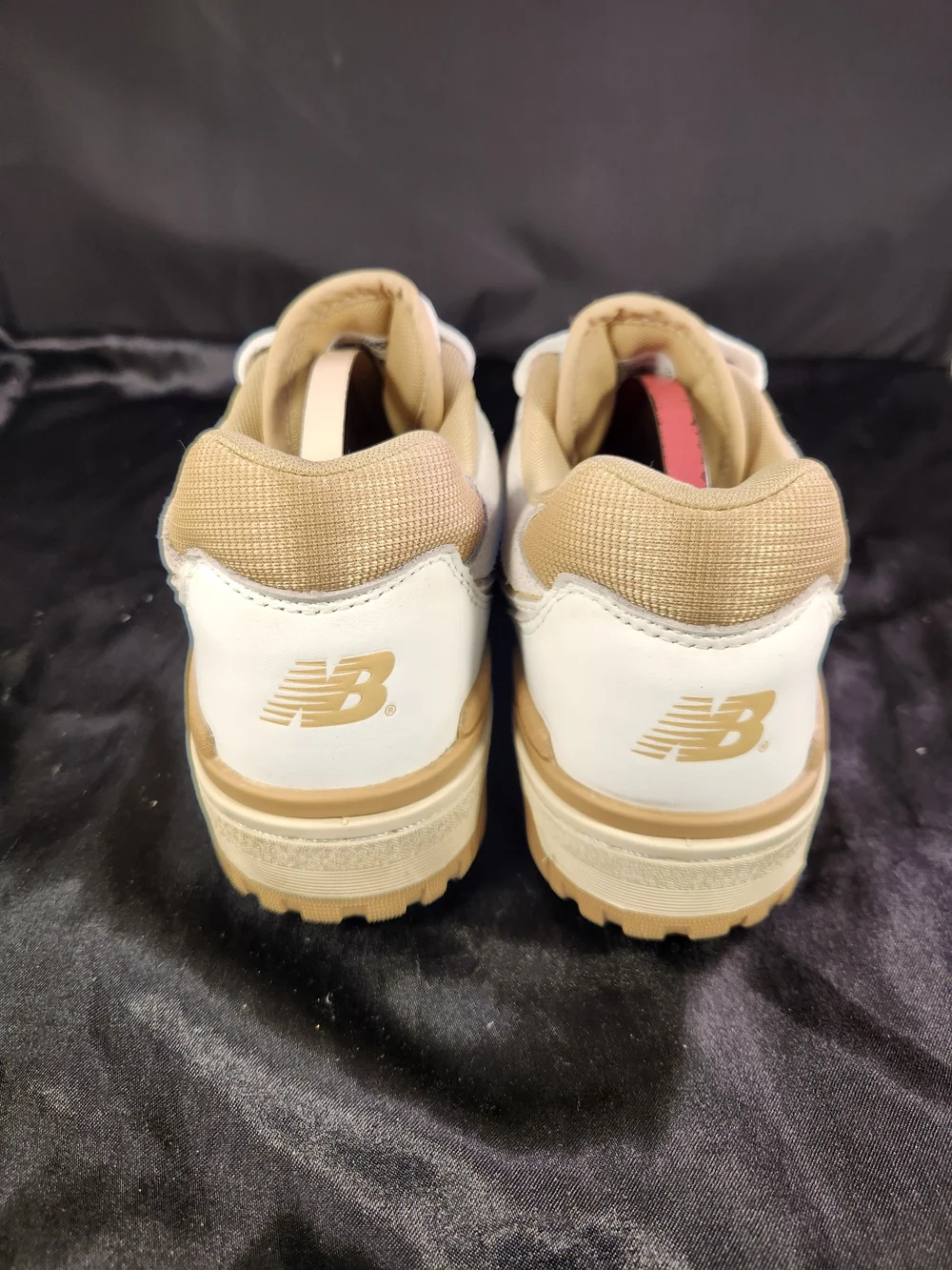 New Balance 550 Cream & Tan Sneakers